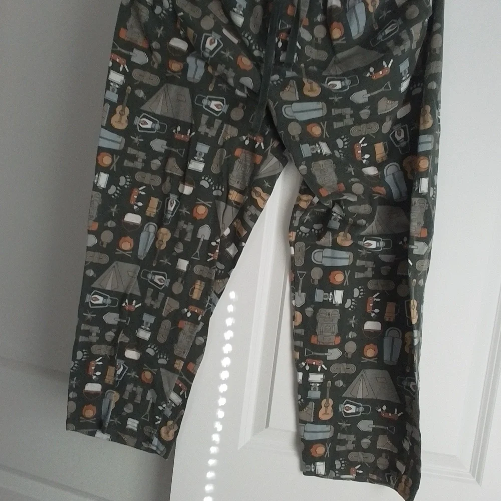 Joe Boxer Men’s Pajama Pants W/ Pockets Pre-owned Sz Large
